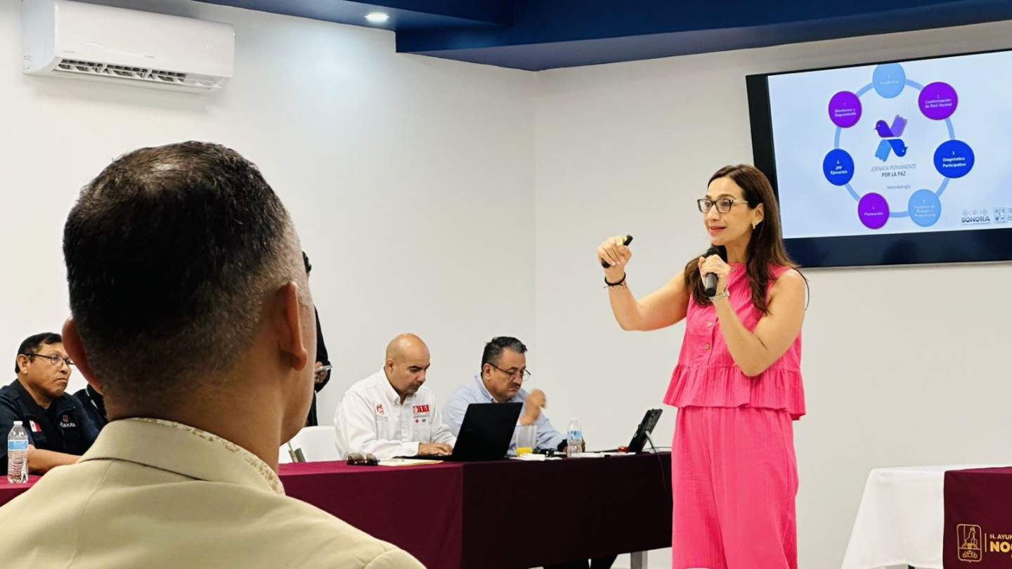 Presenta Gobierno de Sonora “Jornada Permanente por la Paz” ante autoridades de EE. UU.